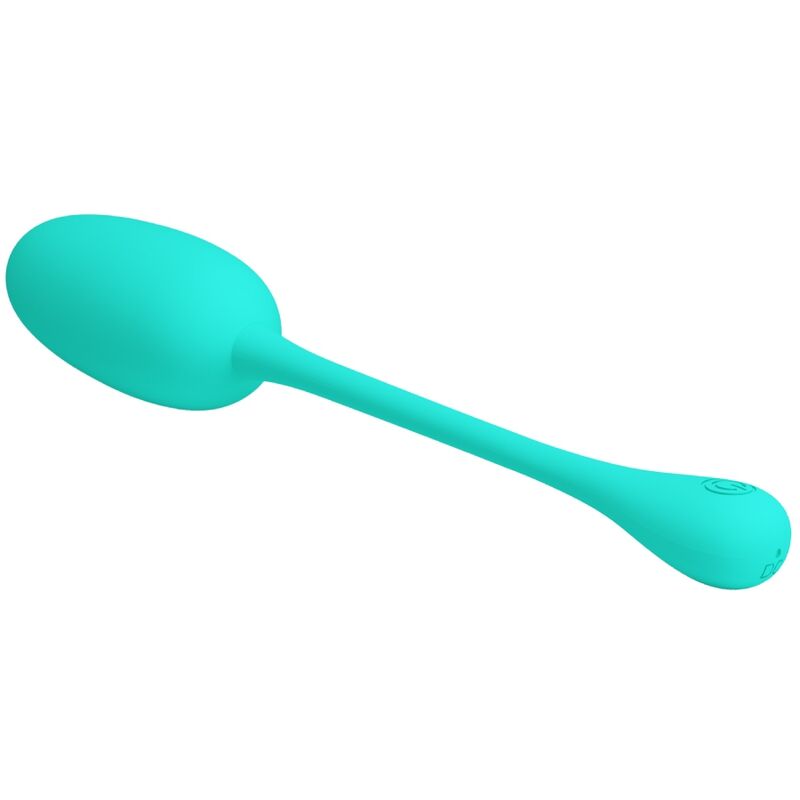 PRETTY LOVE - KNUCKER WATER GREEN RECHARGEABLE VIBRATING EGG - NOCTURNA DESIRES