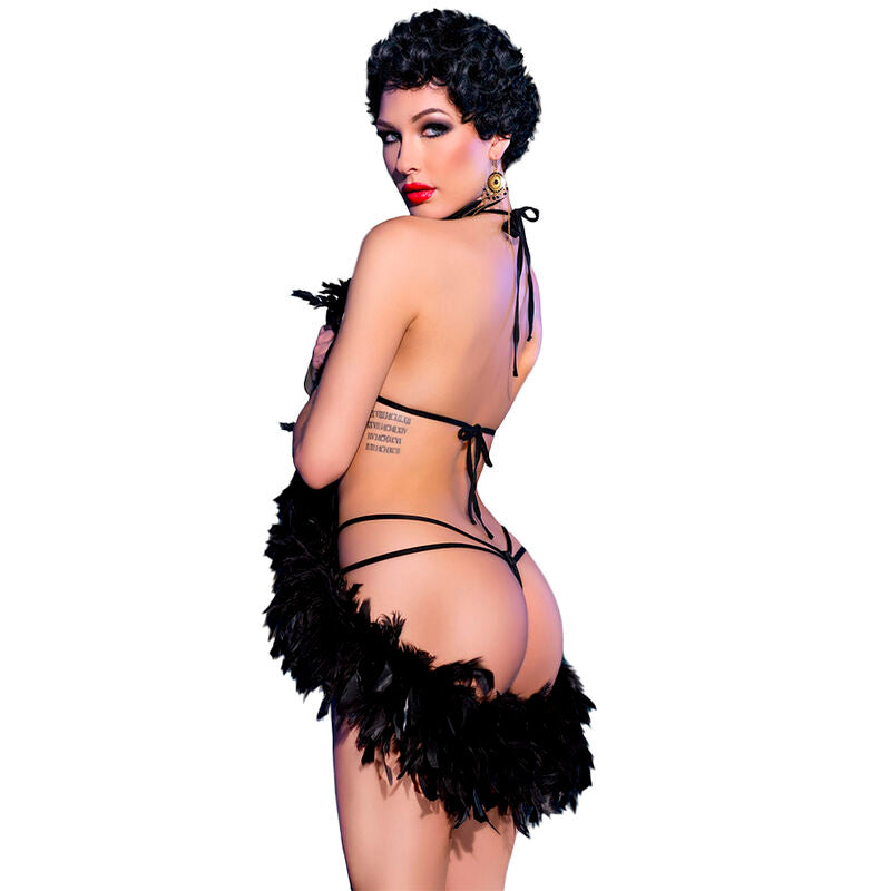 CHILIROSE - CR 4479 BODYSUIT CROTCHLESS BLUE S/M - NOCTURNA DESIRES
