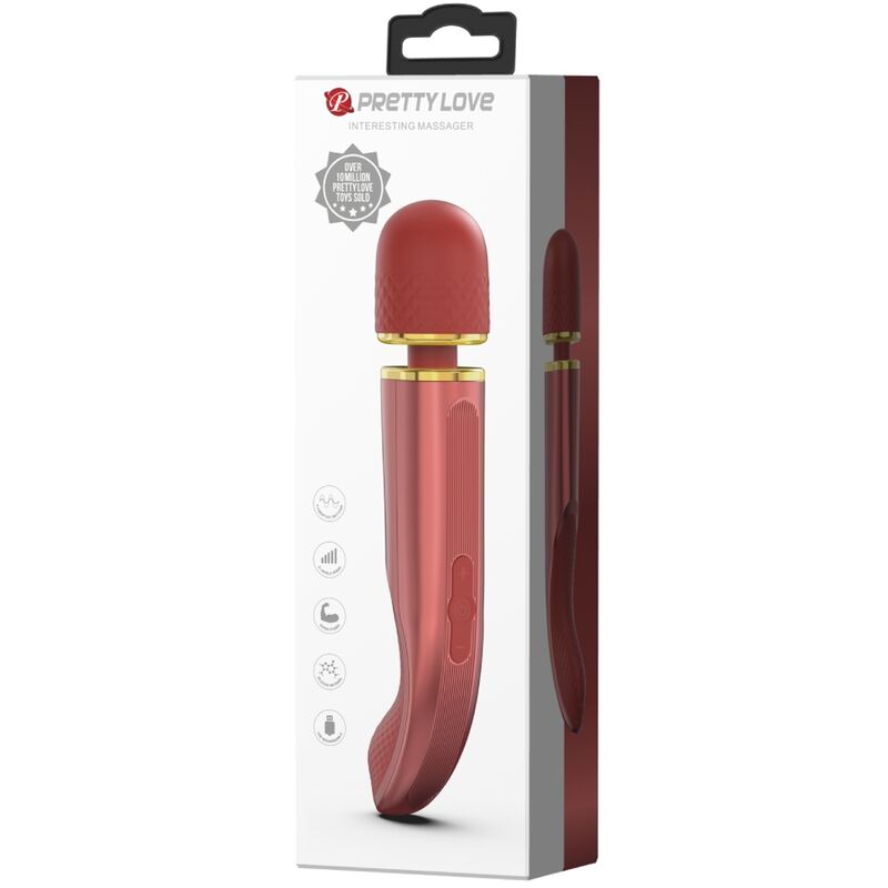 PRETTY LOVE - MASSAGER 7 VIBRATION MODES PINK - NOCTURNA DESIRES