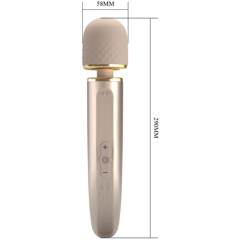 PRETTY LOVE - MASSAGER 7 VIBRATION MODES CHAMPAGNE - NOCTURNA DESIRES