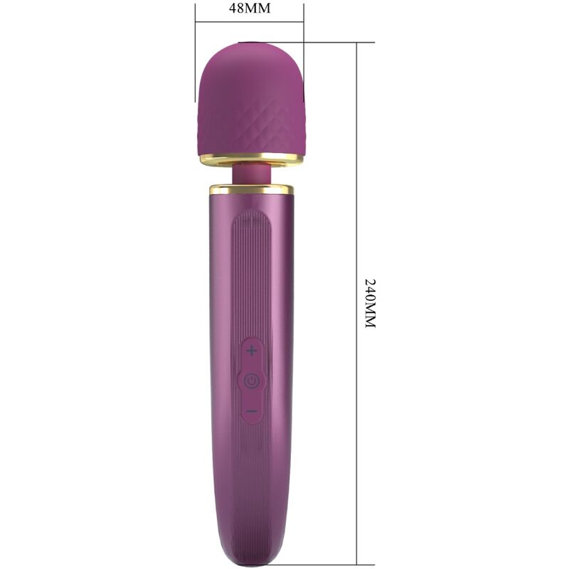 PRETTY LOVE - MASSAGER 7 VIBRATION MODES PURPLE - NOCTURNA DESIRES