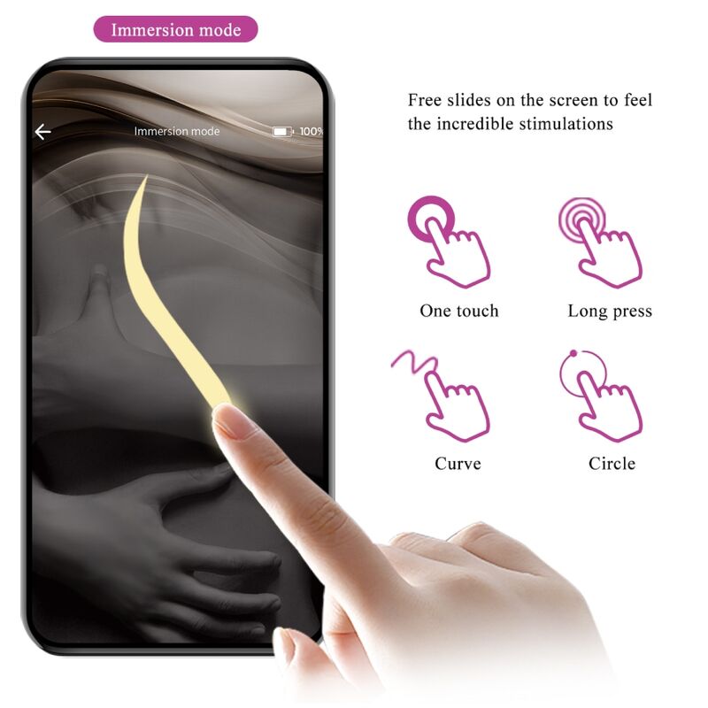 PRETTY LOVE - JAYLEEN VIBRATOR APP REMOTE CONTROL PURPLE - NOCTURNA DESIRES