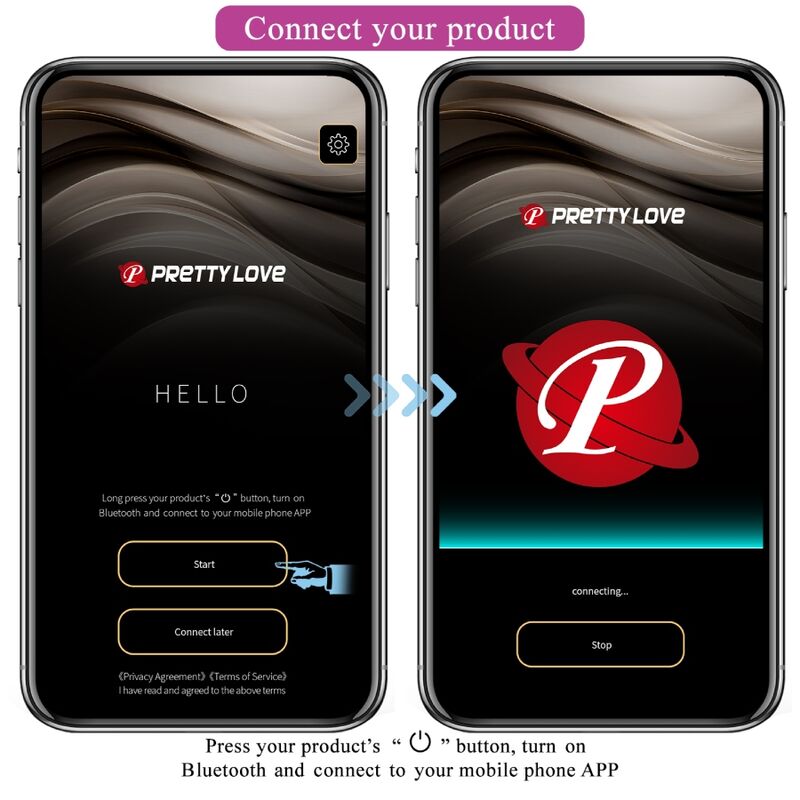 PRETTY LOVE - JAYLEEN VIBRATOR APP REMOTE CONTROL PURPLE - NOCTURNA DESIRES