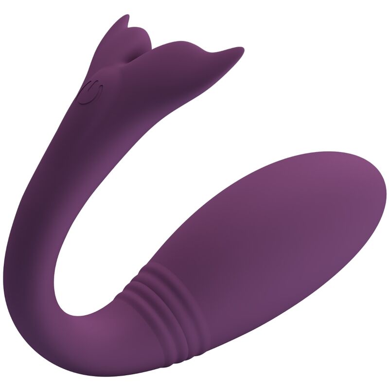 PRETTY LOVE - JAYLEEN VIBRATOR APP REMOTE CONTROL PURPLE - NOCTURNA DESIRES
