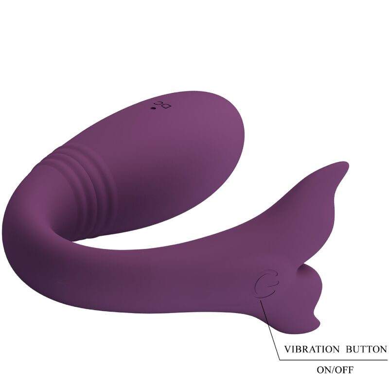 PRETTY LOVE - JAYLEEN VIBRATOR APP REMOTE CONTROL PURPLE - NOCTURNA DESIRES