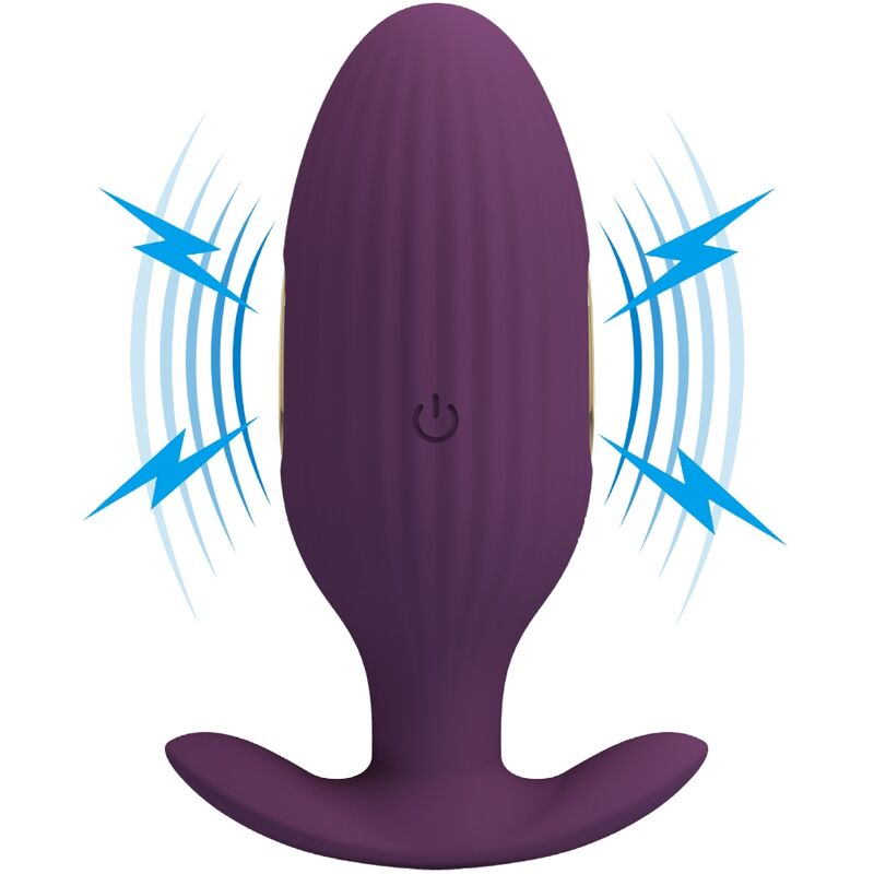 PRETTY LOVE - JEFFERSON APP CONTROLLED ANAL PLUG PURPLE - NOCTURNA DESIRES