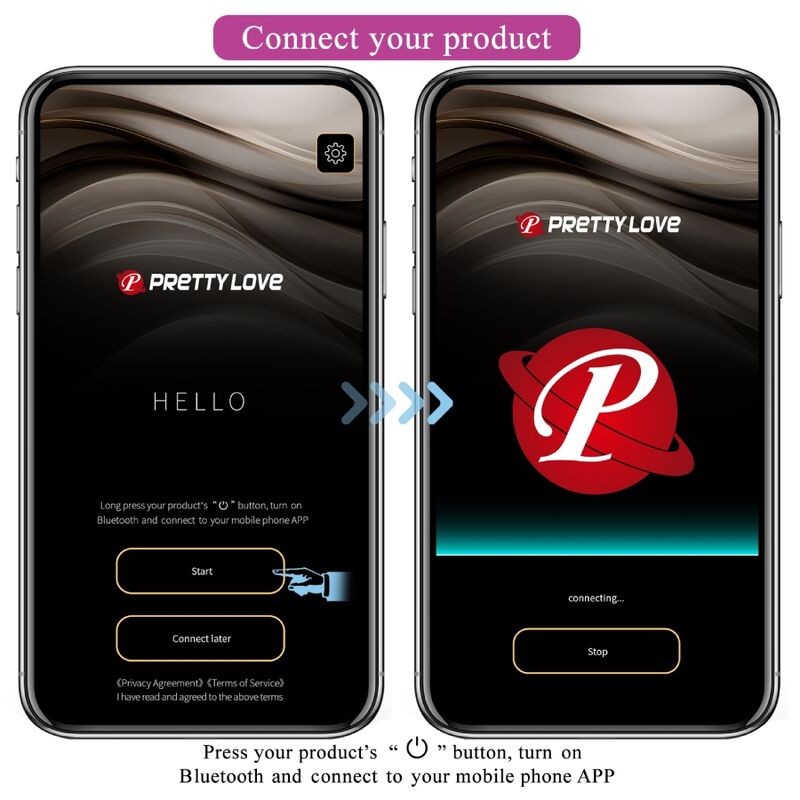 PRETTY LOVE - JEFFERSON APP CONTROLLED ANAL PLUG PURPLE - NOCTURNA DESIRES
