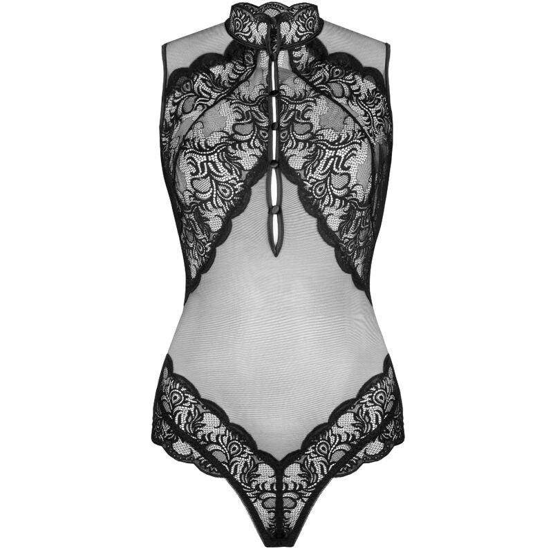 LIVCO CORSETTI FASHION - SAGEN LC 90694 BODY BLACK - NOCTURNA DESIRES
