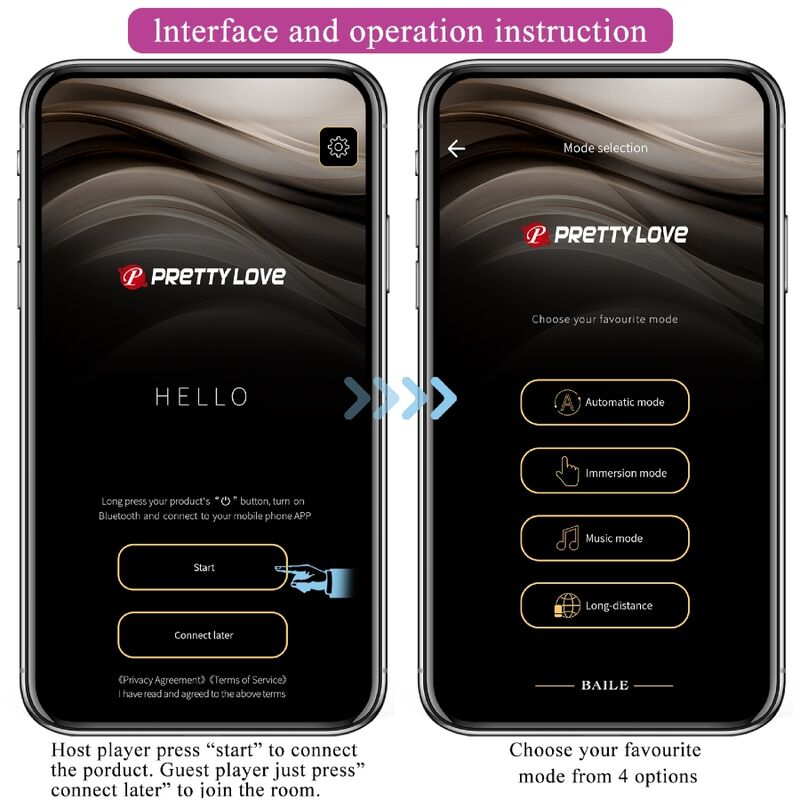 PRETTY LOVE - BILLY VIBRATION REMOTE CONTROL PURPLE FREE APP - NOCTURNA DESIRES
