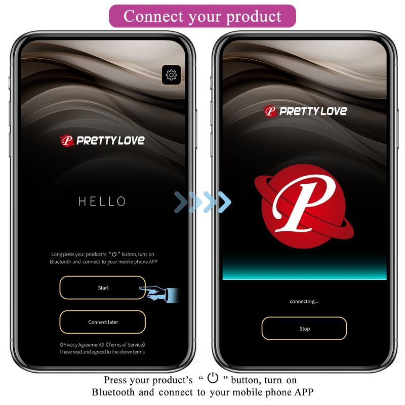 PRETTY LOVE - BILLY VIBRATION REMOTE CONTROL PURPLE FREE APP - NOCTURNA DESIRES