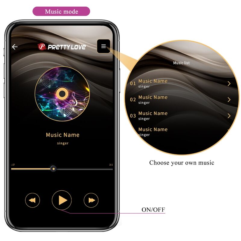 PRETTY LOVE - BILLY VIBRATION REMOTE CONTROL PURPLE FREE APP - NOCTURNA DESIRES