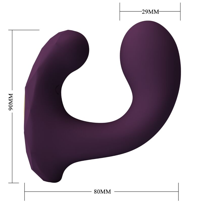 PRETTY LOVE - BILLY VIBRATION REMOTE CONTROL PURPLE FREE APP - NOCTURNA DESIRES