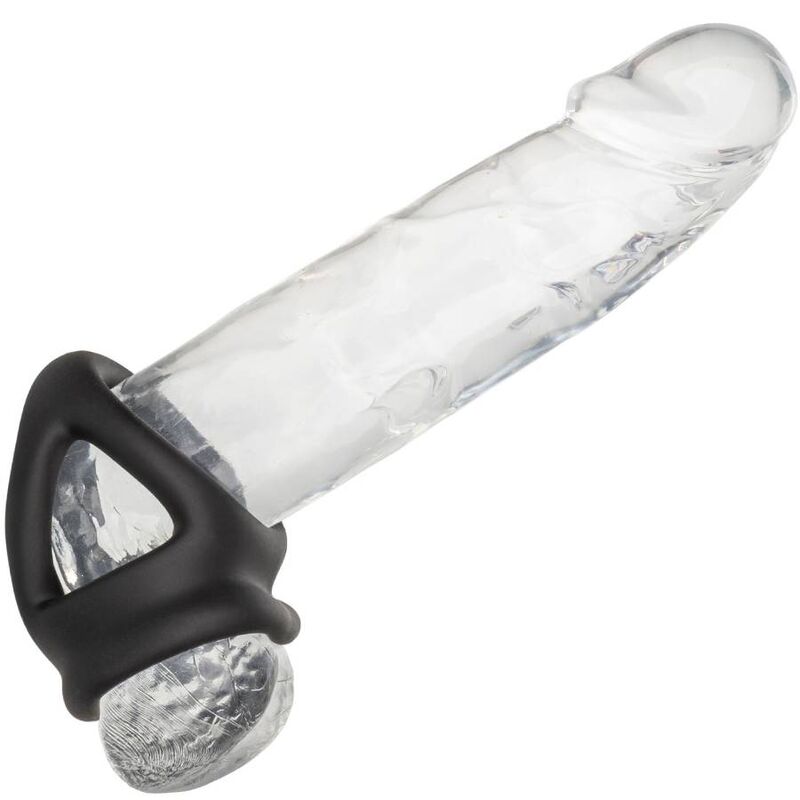 CALEXOTICS - ALPHA DUAL CAGE RING BLACK - NOCTURNA DESIRES