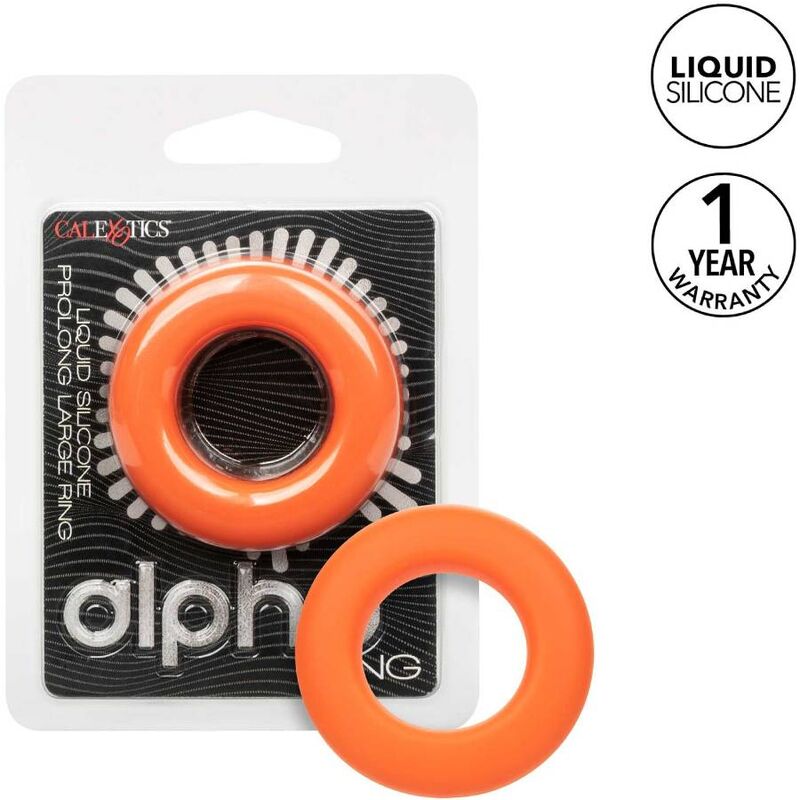 CALEXOTICS - ALPHA PROLONG LARGE RING ORANGE - NOCTURNA DESIRES