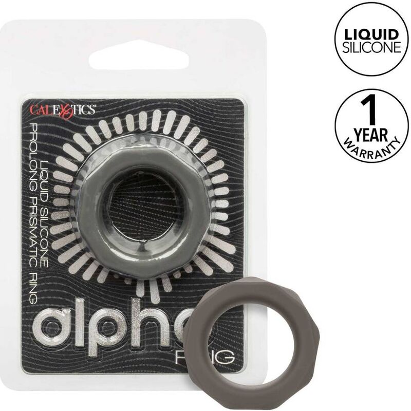 CALEXOTICS - ALPHA PROLONG PRISMATIC RING GREY - NOCTURNA DESIRES