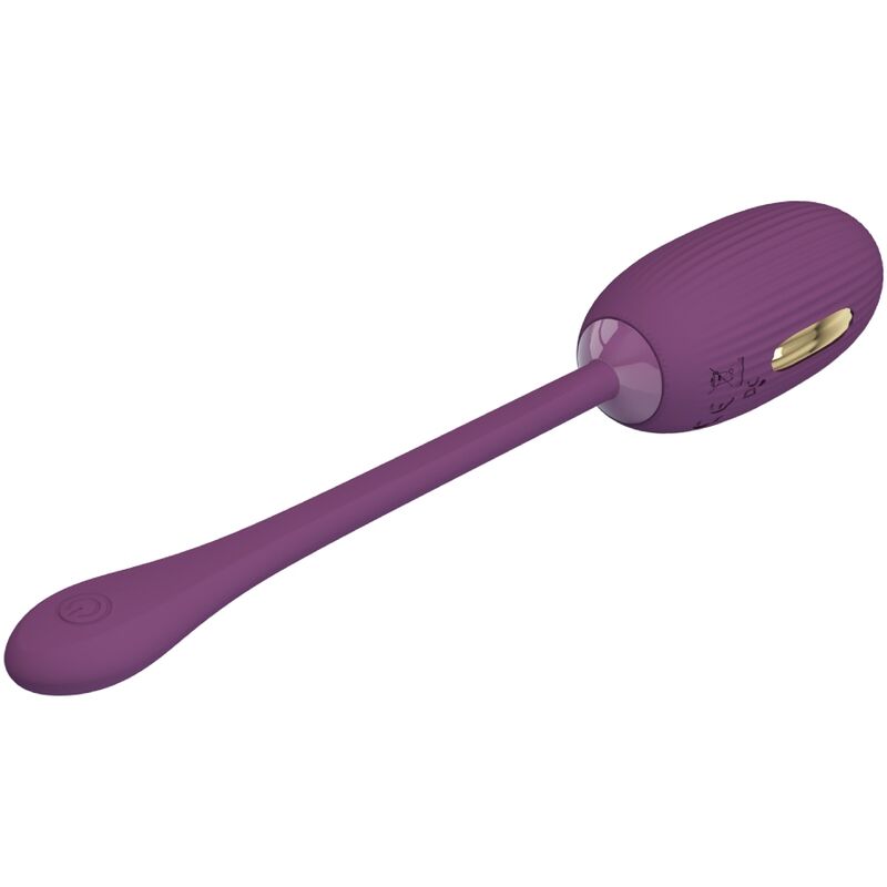 PRETTY LOVE - DOREEN PURPLE RECHARGEABLE VIBRATING EGG - NOCTURNA DESIRES