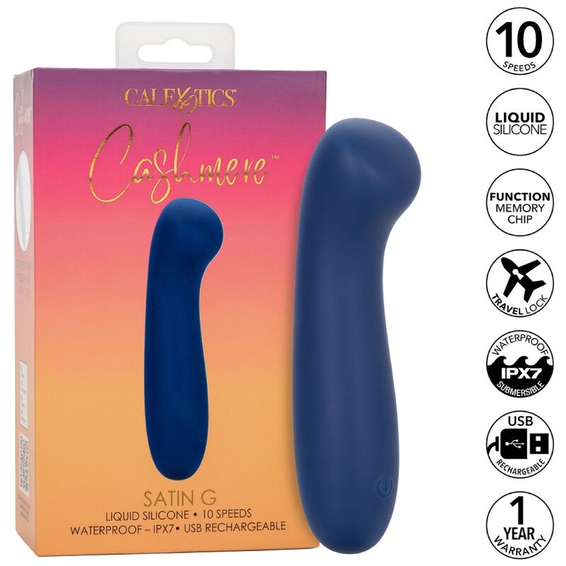 CALEXOTICS - CASHMERE SATIN G BLUE - NOCTURNA DESIRES