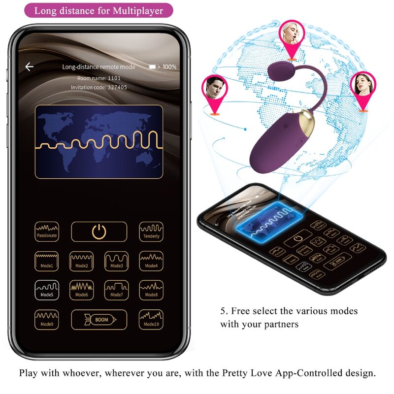 PRETTY LOVE - ABNER APP PURPLE - NOCTURNA DESIRES