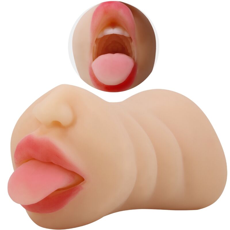 CRAZY BULL - SARAH VAGINA-SHAPED MASTUBADOR DUAL ENTRY - NOCTURNA DESIRES