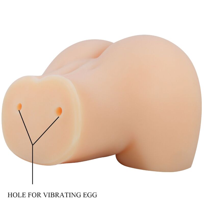 CRAZY BULL - REALISTIC VAGINA AND ANUS MILA VIBRATOR - NOCTURNA DESIRES