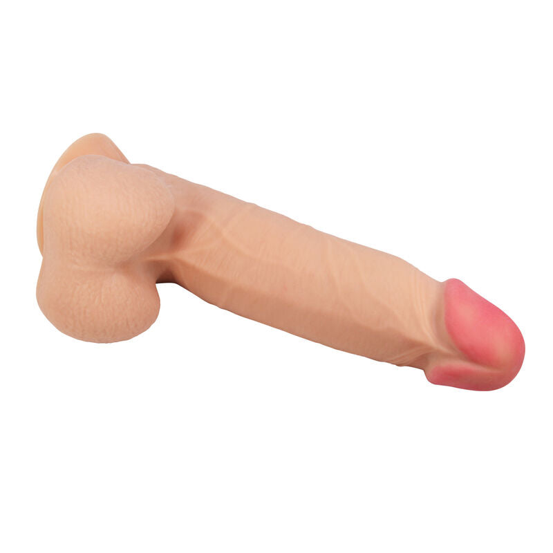 PRETTY LOVE - SLIDING SKIN SERIES REALISTIC DILDO WITH SLIDING SKIN SUCTION CUP 21.8 CM - NOCTURNA DESIRES