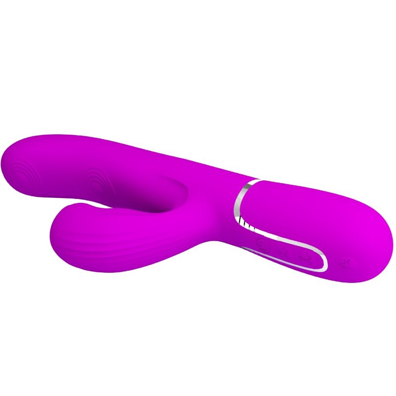 PRETTY LOVE - PERLITA MULTIFUNCTION 3 IN 1 G-SPOT VIBRATOR VIOLET - NOCTURNA DESIRES