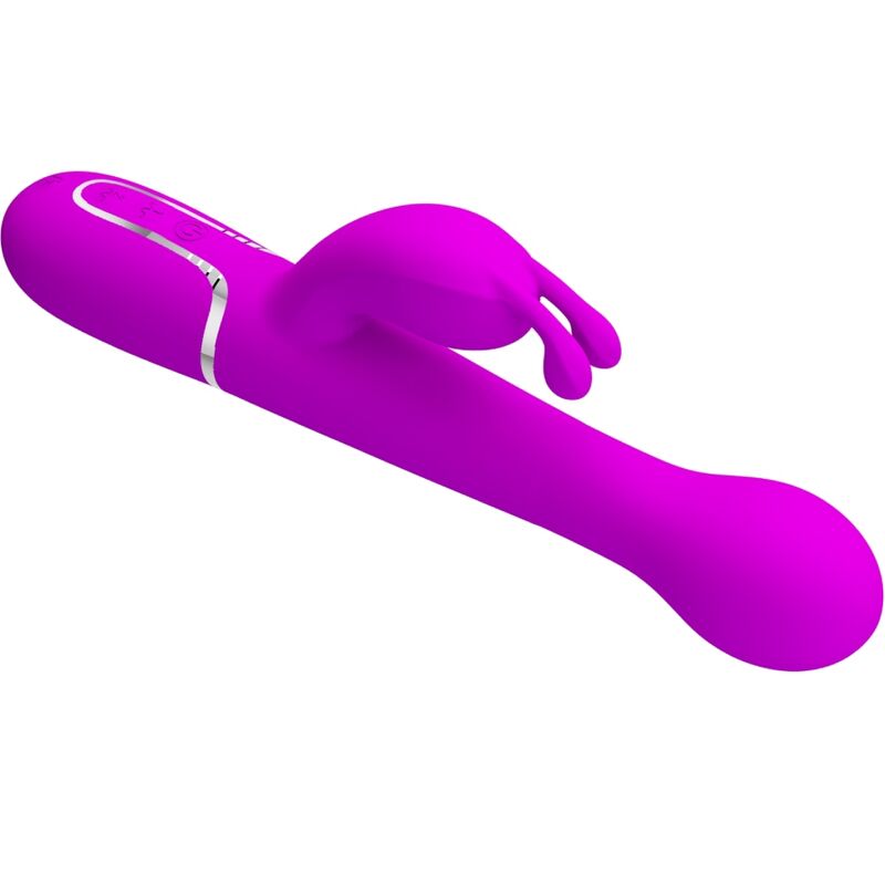 PRETTY LOVE - DEJON RABBIT VIBRATOR 3 IN 1 MULTIFUNCTION VIOLET - NOCTURNA DESIRES