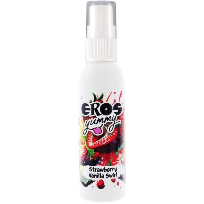 EROS - YUMMY SPRAY CORPORAL STRAWBERRY VAINILLA SWIRL 50 ML - NOCTURNA DESIRES