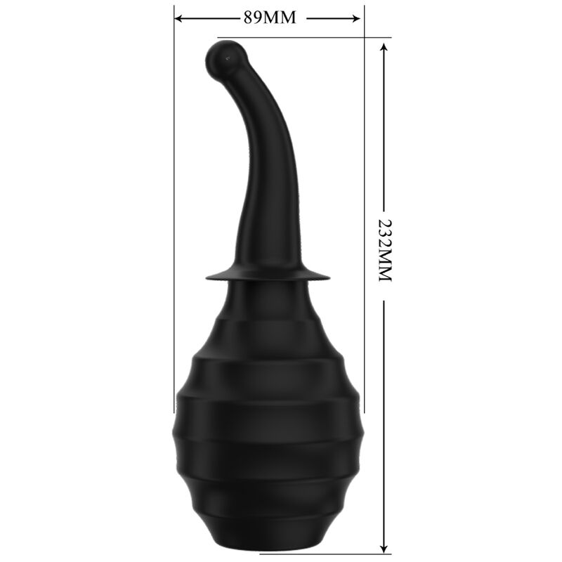 MR PLAY - ANAL DOUCHE BLKM6 SUPER POWER BLACK - NOCTURNA DESIRES