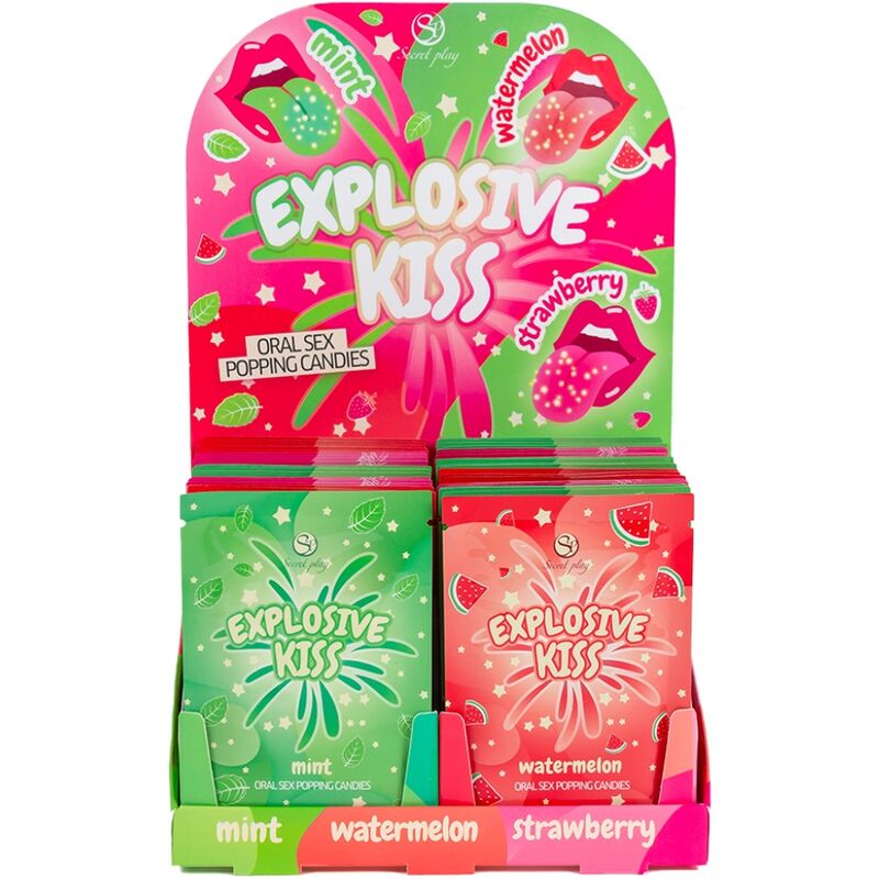 SECRET PLAY - EXPLOSIVE CANDY DISPLAY (48 UNITS) - NOCTURNA DESIRES