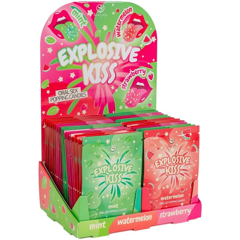 SECRET PLAY - EXPLOSIVE CANDY DISPLAY (48 UNITS) - NOCTURNA DESIRES