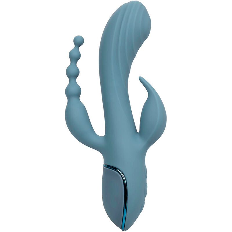 CALEXOTICS - VIBRATOR TRIPLE ECSTASY GREY - NOCTURNA DESIRES