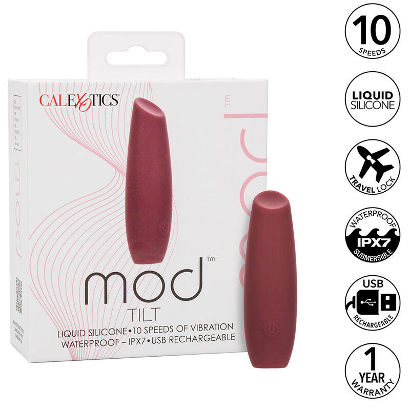CALEXOTICS - MOD TILT STIMULATOR RED - NOCTURNA DESIRES