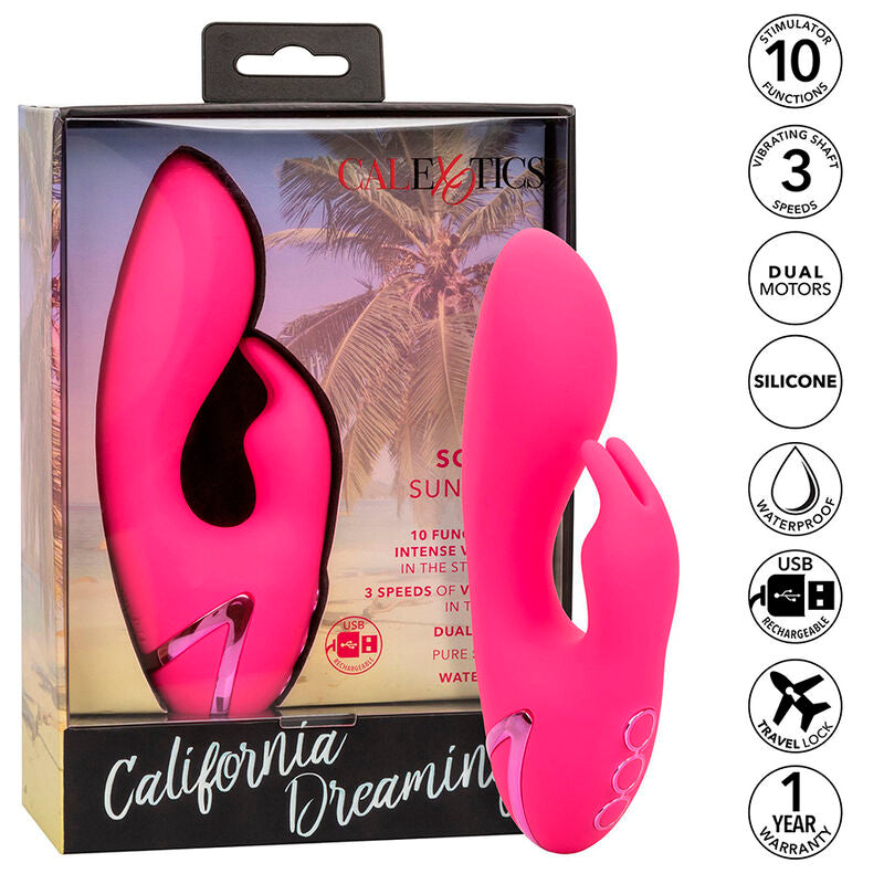 CALEXOTICS - SO. CAL SUNSHINE VIBRATOR RABBIT FUCHSIA BY CALIFORNIA DREAMING - NOCTURNA DESIRES