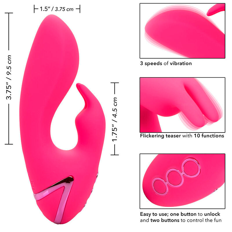 CALEXOTICS - SO. CAL SUNSHINE VIBRATOR RABBIT FUCHSIA BY CALIFORNIA DREAMING - NOCTURNA DESIRES