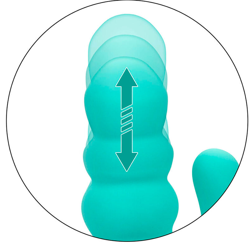 CALEXOTICS - DEL MAR DIVA VIBRATOR RABBIR AQUA GREEN BY CALIFORNIA DREAMING - NOCTURNA DESIRES