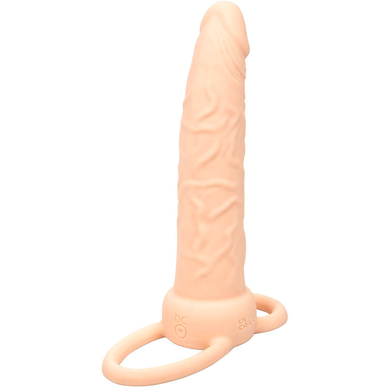 CALEXOTICS - PERFORMANCE MAXX RECHARGABLE DUAL PENETRATOR LIGHT SKIN - NOCTURNA DESIRES