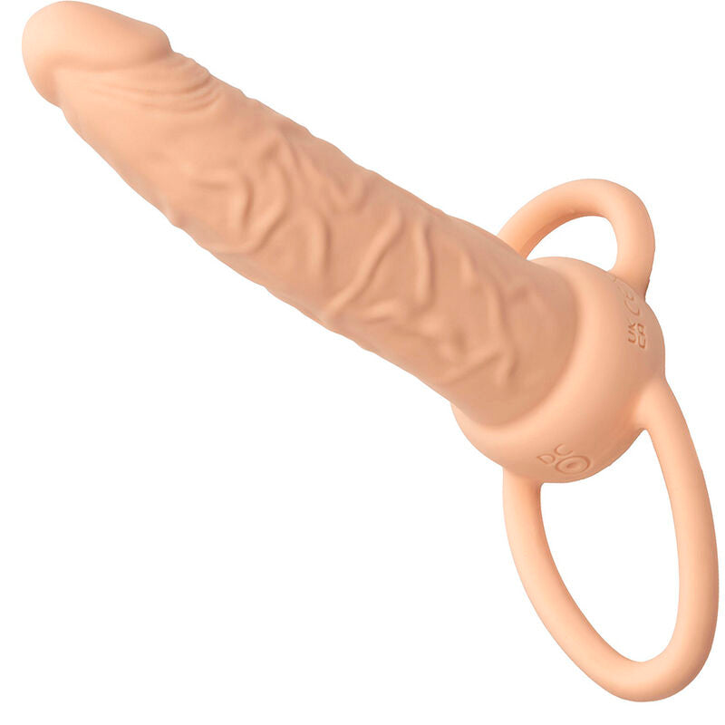 CALEXOTICS - PERFORMANCE MAXX RECHARGABLE DUAL PENETRATOR LIGHT SKIN - NOCTURNA DESIRES