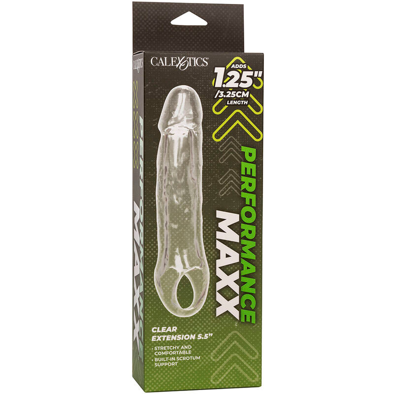 CALEXOTICS - PERFORMANCE MAXX CLEAR EXTENSION 5,5 TRANSPARENT - NOCTURNA DESIRES