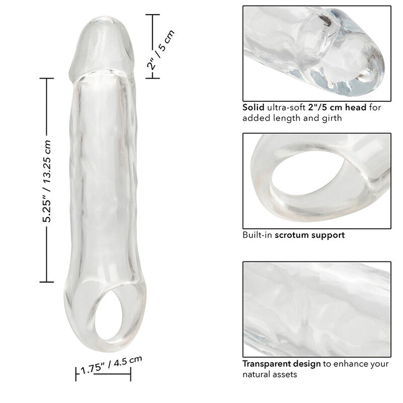 CALEXOTICS - PERFORMANCE MAXX CLEAR EXTENSION 7,5 TRANSPARENT - NOCTURNA DESIRES