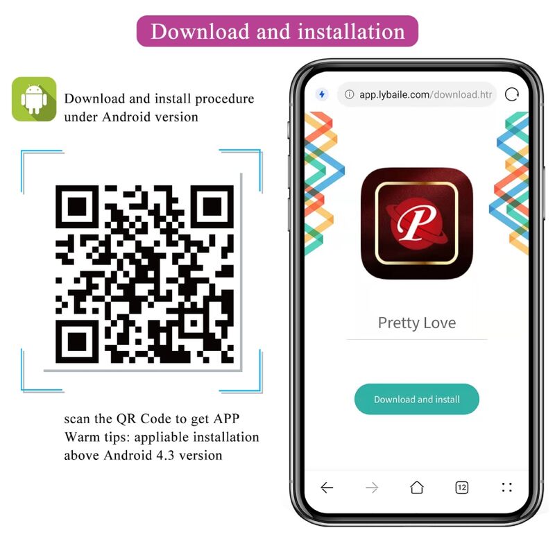 PRETTY LOVE - NYMPH VIBRATING EGG APP CONTROLLED LILA - NOCTURNA DESIRES