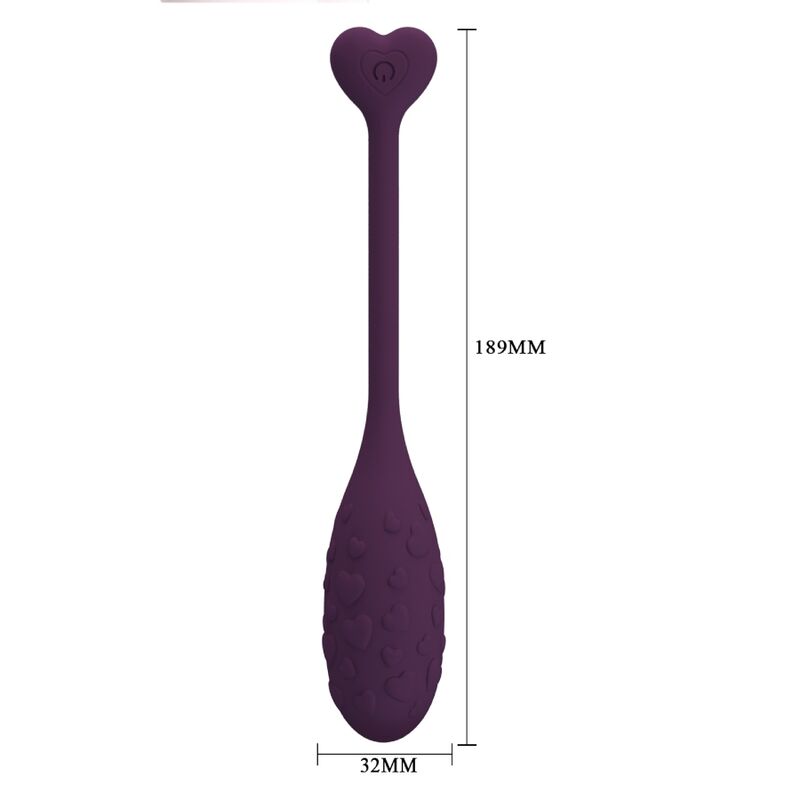 PRETTY LOVE - FISHERMAN APP CONTROLLED  VIBRATING EGG LILA - NOCTURNA DESIRES