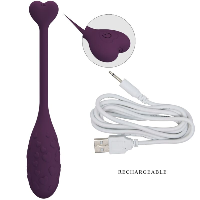 PRETTY LOVE - FISHERMAN APP CONTROLLED  VIBRATING EGG LILA - NOCTURNA DESIRES