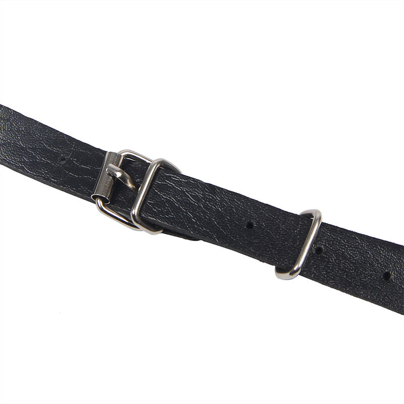 SUBBLIME - CHEST HARNESS WITH BIG RING CHAINS ONE SIZE - NOCTURNA DESIRES
