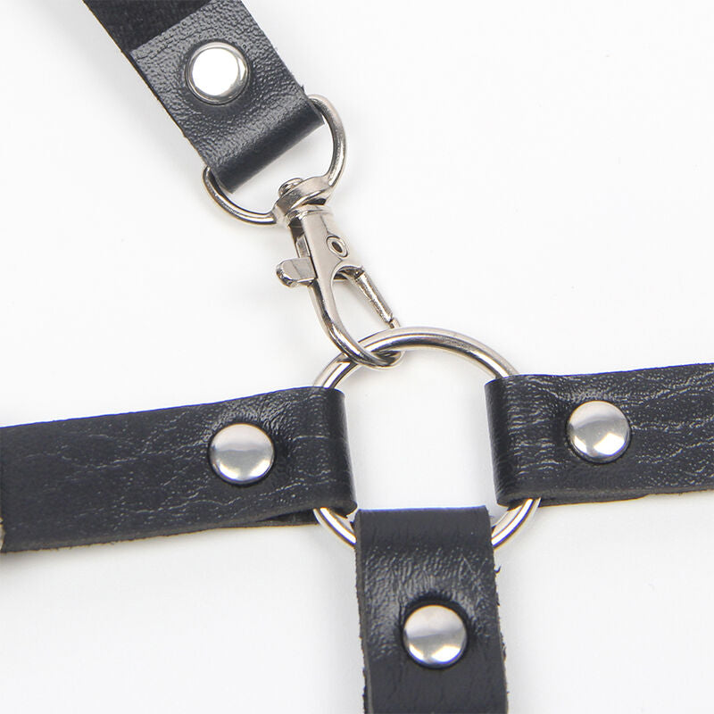 SUBBLIME - HARNESS WITH STRAPS AND CHAINDETAILS ONE SIZE - NOCTURNA DESIRES