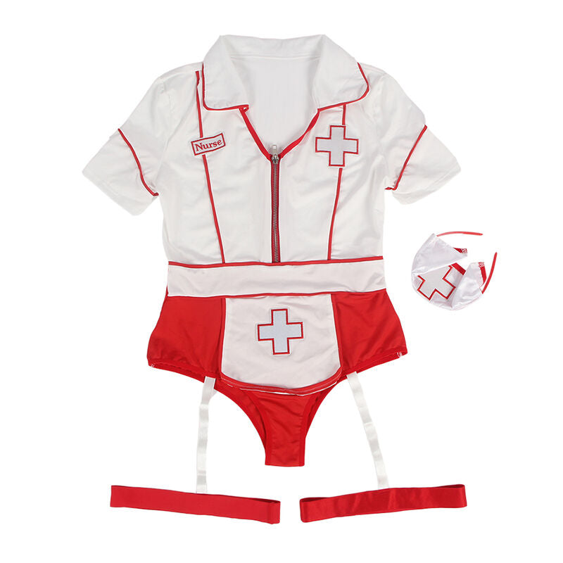 SUBBLIME - SEXY BODY NURSE COSTUME L/XL - NOCTURNA DESIRES