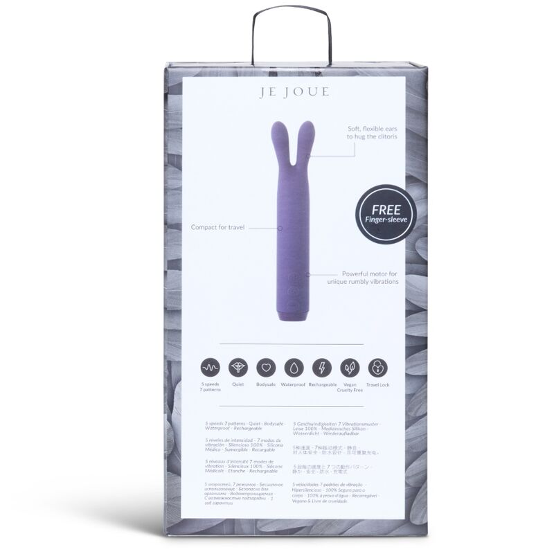 JE JOUE - VIBRATING BULLET RABBIT PURPLE JE JOUE  NOCTURNA DESIRES