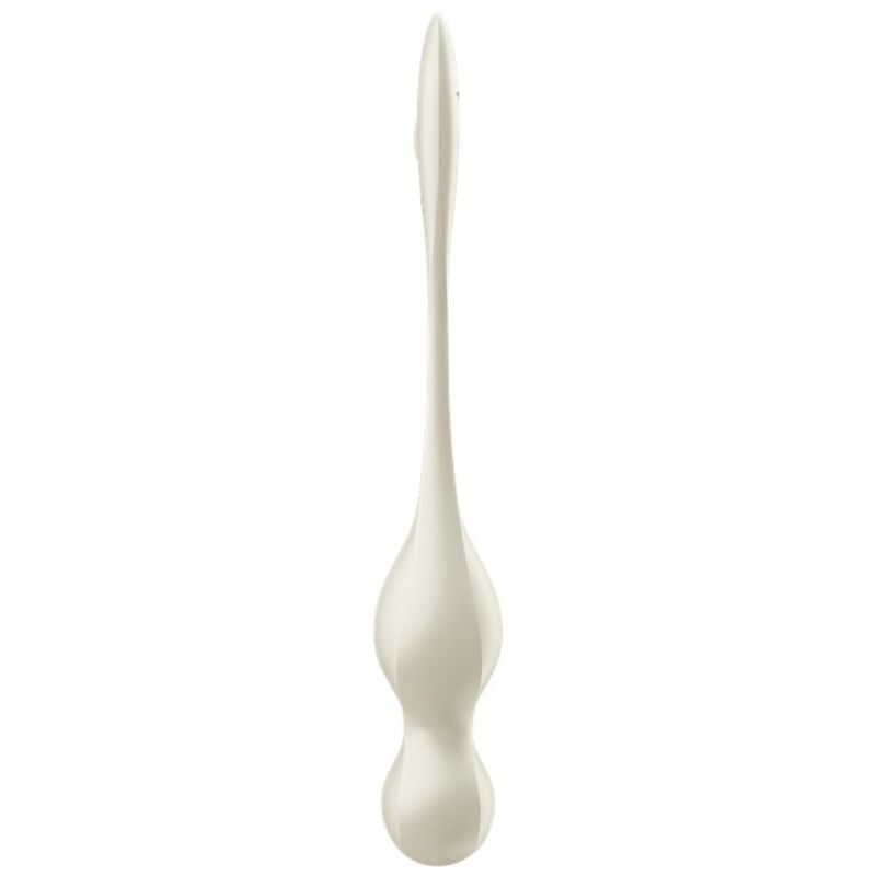 SATISFYER - LOVE BIRDS VIBRATING KEGEL BALLS WHITE - NOCTURNA DESIRES