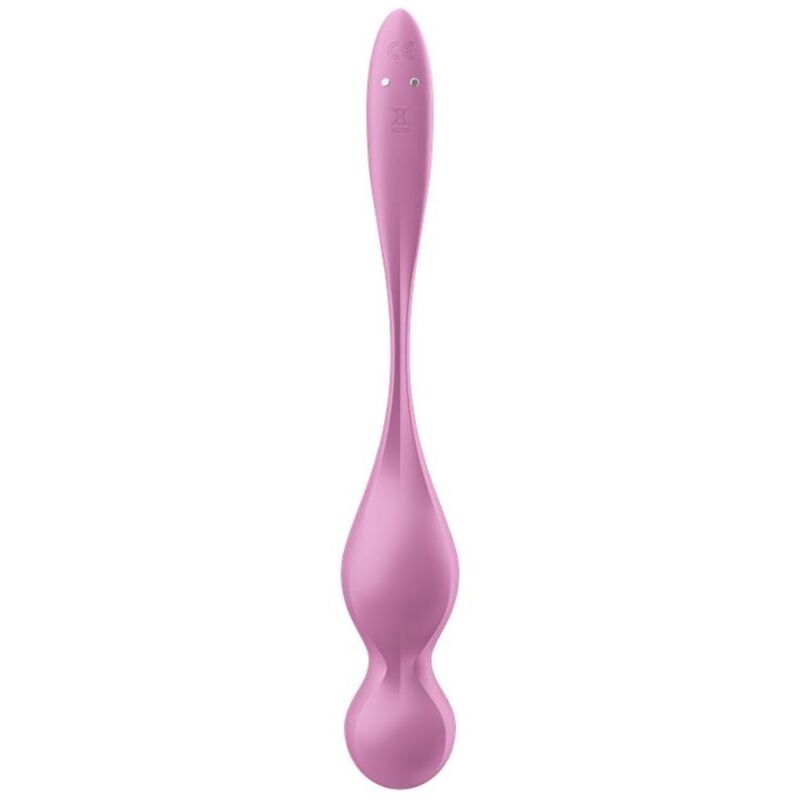 SATISFYER - LOVE BIRDS VIBRATING KEGEL BALLS PINK - NOCTURNA DESIRES