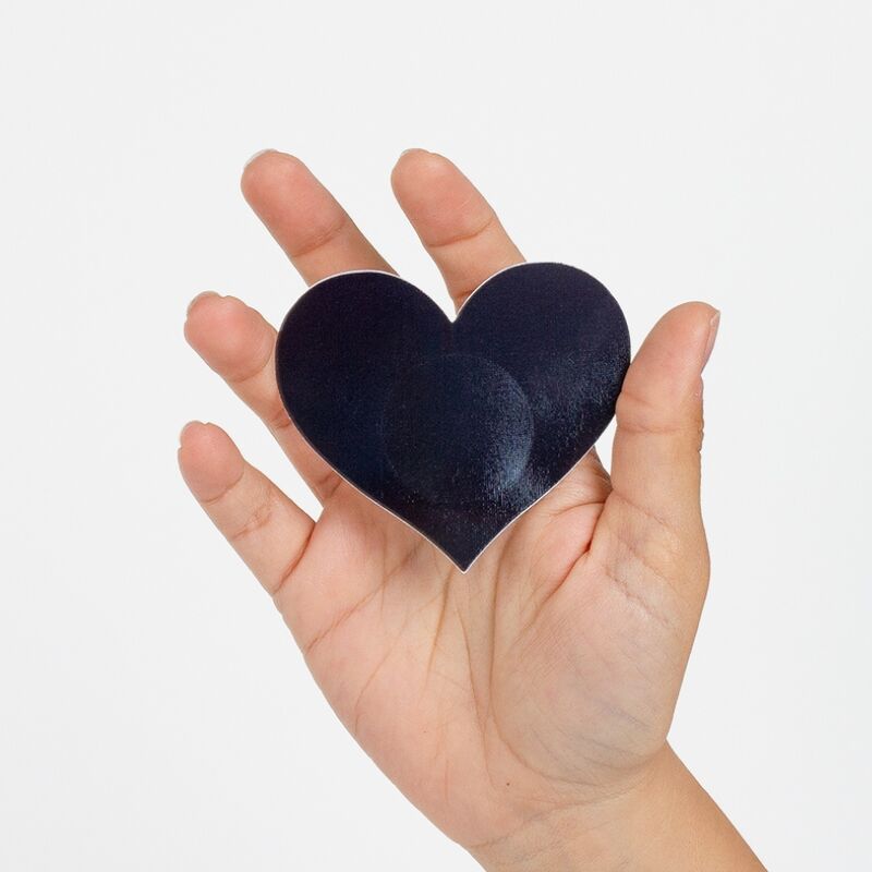 SECRET PLAY - WOW BOOBS! HEART NIPPLE COVERS - NOCTURNA DESIRES